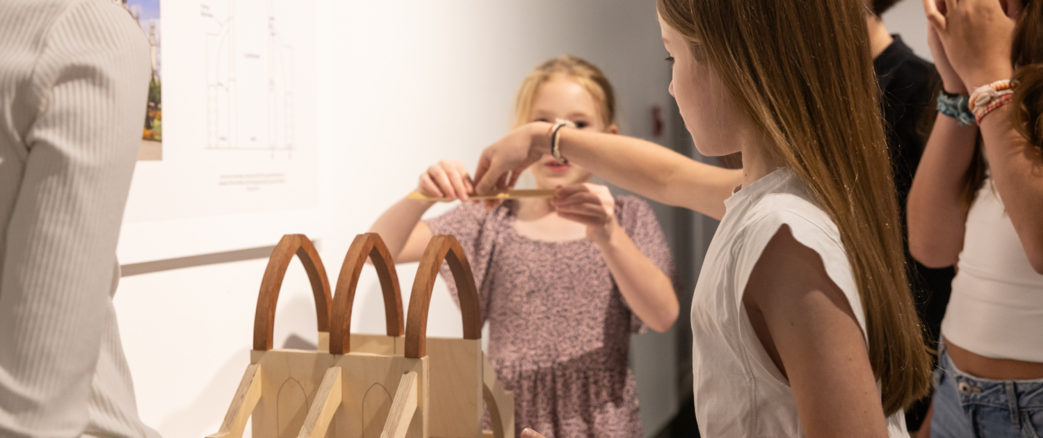 20250820-154654-THM-TodmordenMills-CanadianMuseumOfArchitecture-AndrewWilliamson-7282 A hands-on interactivity at the exhibition.